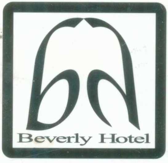 Beverly Hotel (label) Device mark 1209948 Trademark