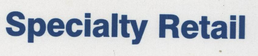 Specialty Retail (letter Written In Special Form) Device mark 1466241 Trademark