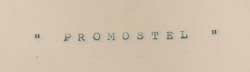 Promostel Device mark 697207 Trademark