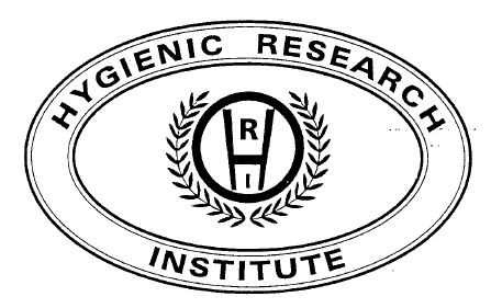 Hygienic Research [label] Device mark 957659 Trademark
