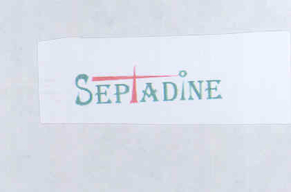 Septadine (label) Device mark 1696078 Trademark
