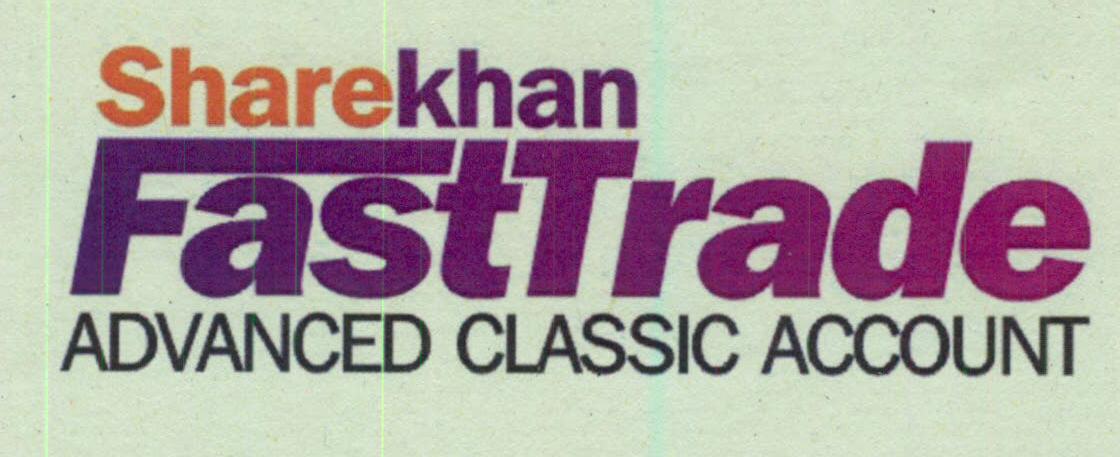 Sharekhan Fasttrade Advanced Classic Account Device mark 1391362 Trademark