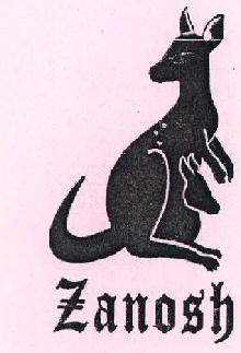 Zanosh (device Of Kangaroo) Device mark 2607371 Trademark