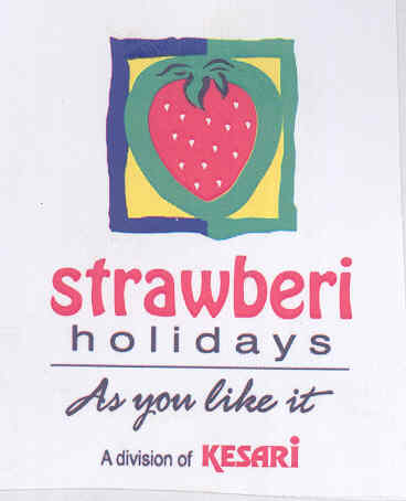 Strawberi Holidays (device Of Strawberi) Device mark 1578701 Trademark