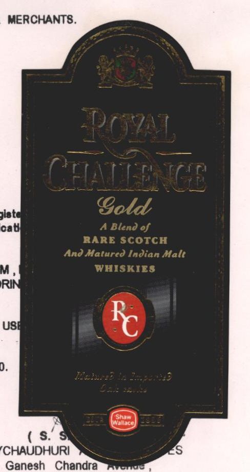 Royal Challenge Device mark 920351 Trademark