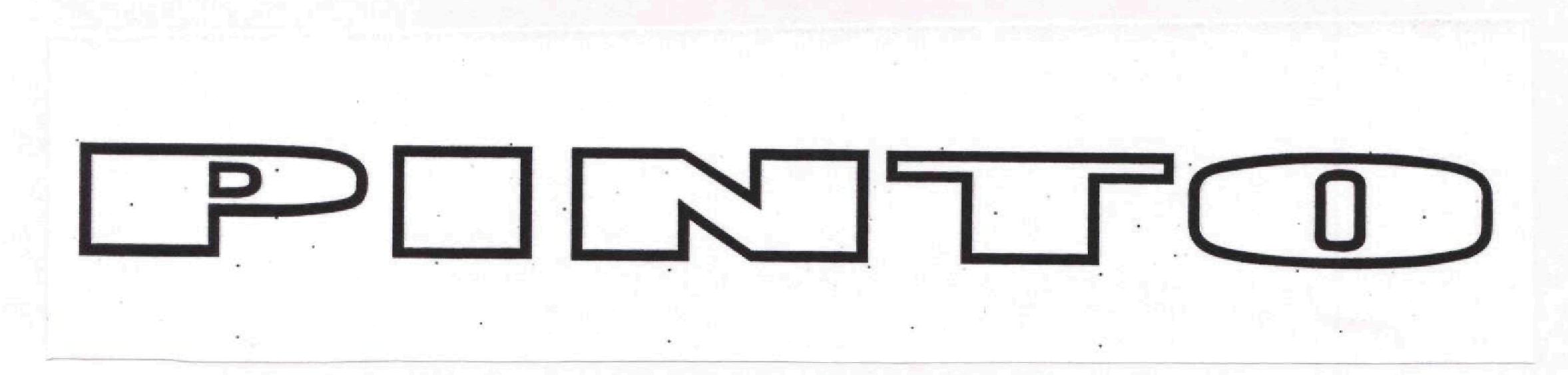 Pinto (logo) Device mark 1730691 Trademark