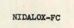 Nidalox-fc Device mark 625663 Trademark