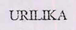 Urilika Device mark 1037123 Trademark