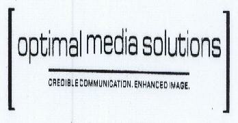 Optimal Media Solutions(logo) Device mark 1560795 Trademark