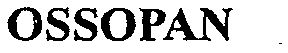 Ossopan Device mark 583863 Trademark