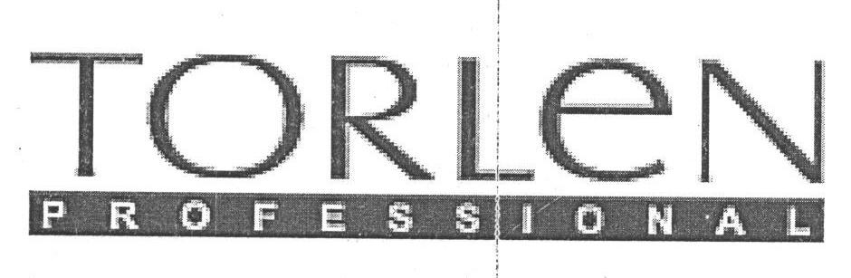 Torlen Professional (label) Device mark 1669869 Trademark