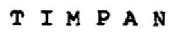 Timpan Device mark 814719 Trademark