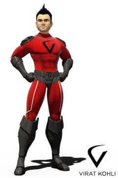 Virat Kohli (superhero Avatar) Device mark 2846151 Trademark