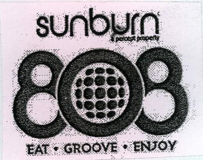 Sunburn 808 Device mark 2232140 Trademark
