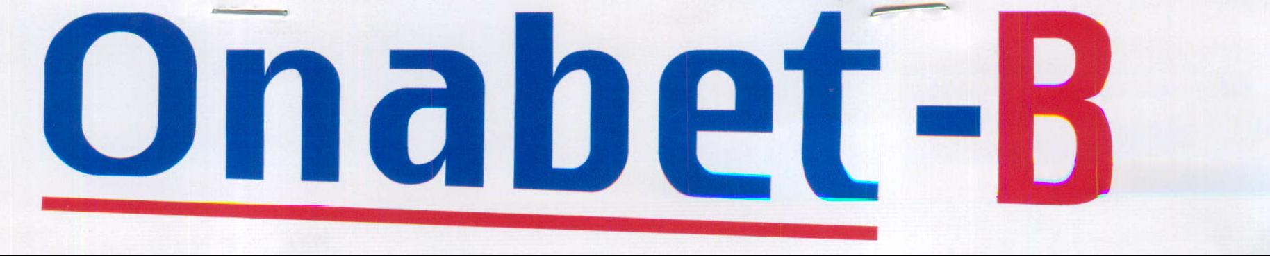 Onabet-b Device mark 2003663 Trademark