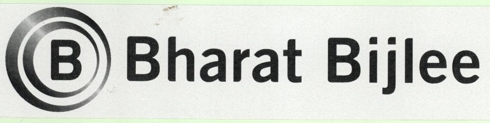 B Bharat Bijlee (device) Device mark 1805190 Trademark
