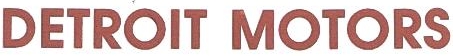 Detroit Motors Device mark 1828739 Trademark
