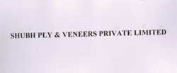 Shubh Ply & Veneers Private Limited Device mark 1903637 Trademark