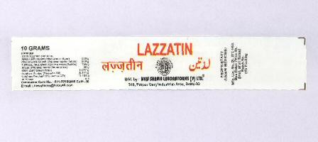 Lazzatin With Label Device mark 1784632 Trademark