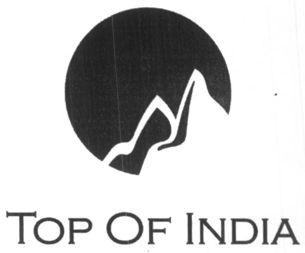 Top Of India (label) Device mark 1612308 Trademark