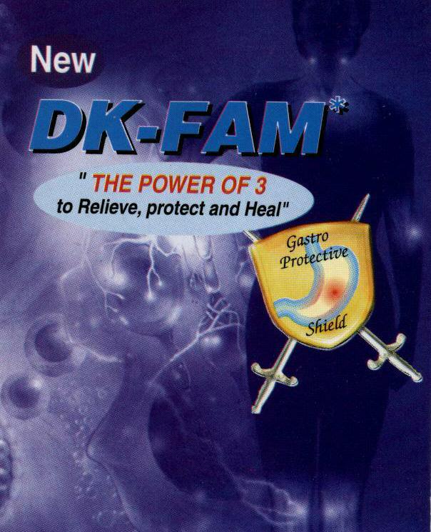 New Dk-fam (label) Device mark 1544003 Trademark