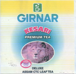 Girnar (label)kesari Device mark 1278128 Trademark