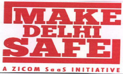 Make Delhi Safe A Zicom Saas Initiative Device mark 2284899 Trademark