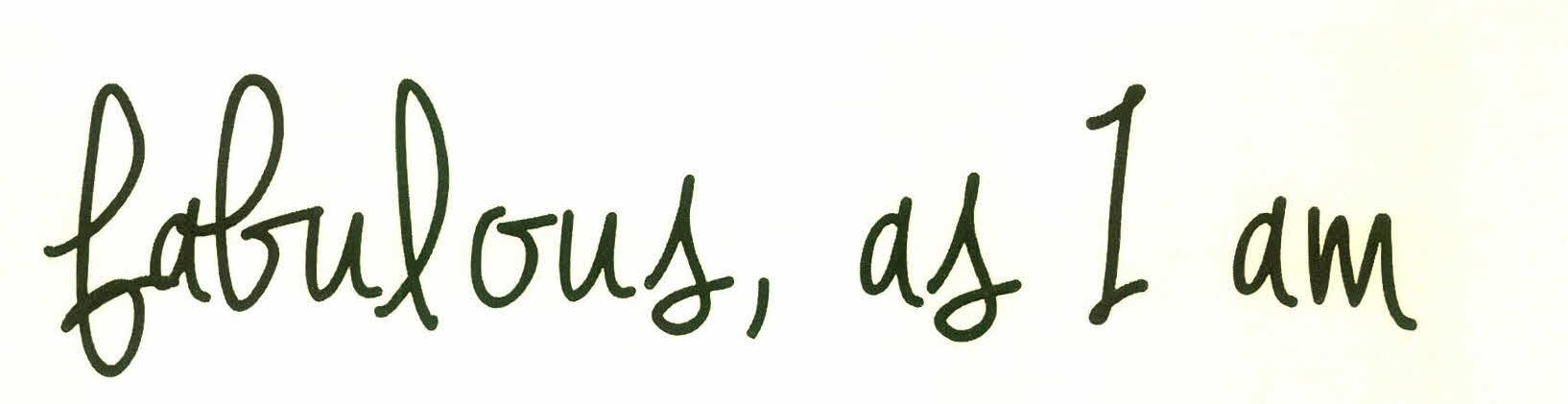 Fabulous, As I Am Device mark 2936465 Trademark