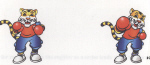 Britannia Tiger Boxing (in Series Of 2) (label) Device mark 1734870 Trademark