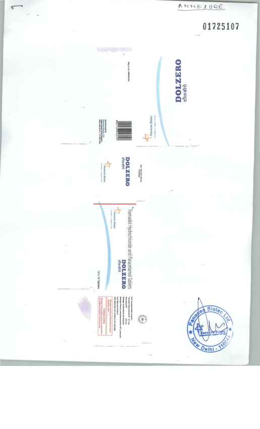 Dolzero Device mark 1725107 Trademark