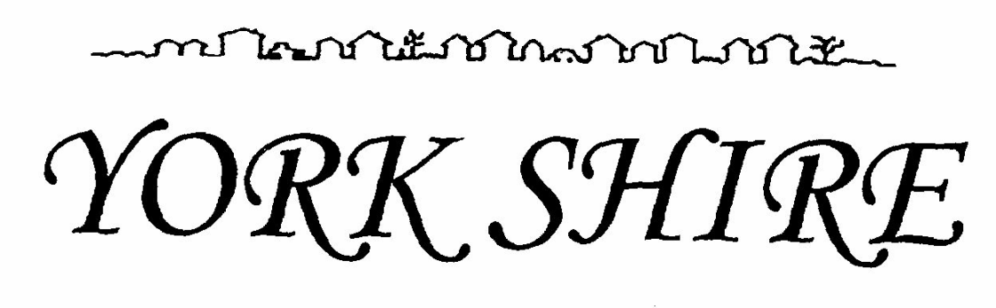 York Shire (special Form Of Writing) Device mark 1551856 Trademark