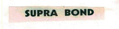 Supra Bond Device mark 785482 Trademark