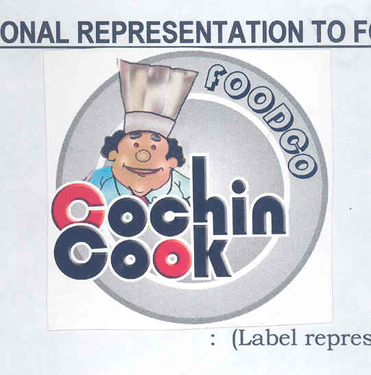 Foodco Cochin Cook (device) Device mark 1533698 Trademark