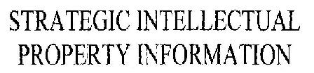 Strategic Intellectual Property Information Device mark 1806775 Trademark