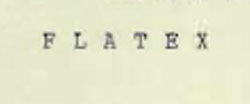 Flatex Device mark 720839 Trademark