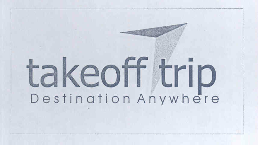 Takeoff Trip (label) Device mark 1575373 Trademark