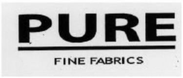 Pure Fine Fabrics Device mark 2514921 Trademark