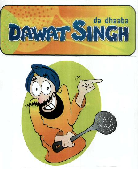 Dawat Singh Da Dhaaba Device mark 1938632 Trademark