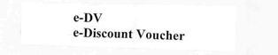 E-dv E-discount Voucher Device mark 2383024 Trademark
