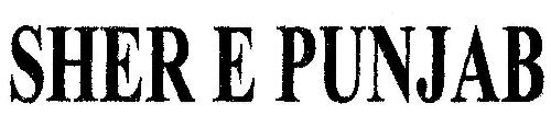 Sher E Punjab Device mark 1917948 Trademark
