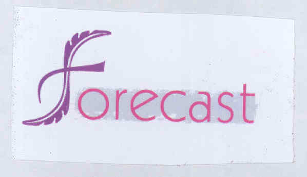Forecast (label) Device mark 1749241 Trademark