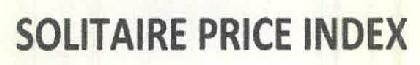 Solitaire Price Index Device mark 2676739 Trademark