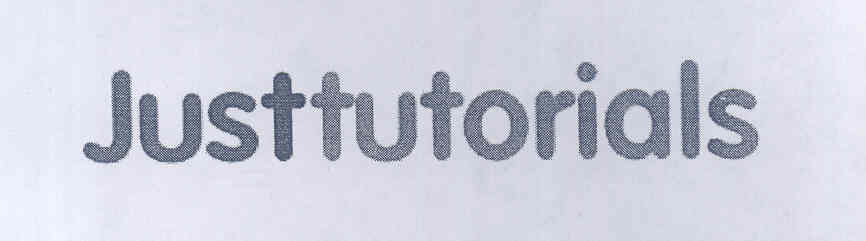Justtutorials (label) Device mark 1693107 Trademark