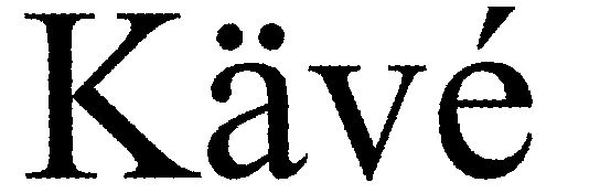 Kave (special Form Of Writing) Device mark 1542804 Trademark