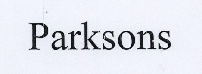 Parksons Device mark 1770665 Trademark