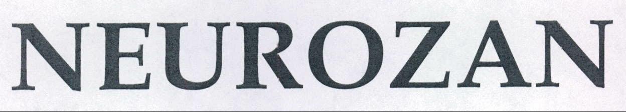 Neurozan Device mark 2149672 Trademark