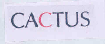 Cactus (label) Device mark 1762393 Trademark