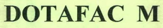 Dotafac M Device mark 2615748 Trademark