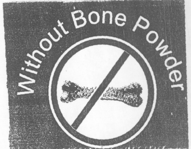 Without Bone Powder (logo) Device mark 1418224 Trademark