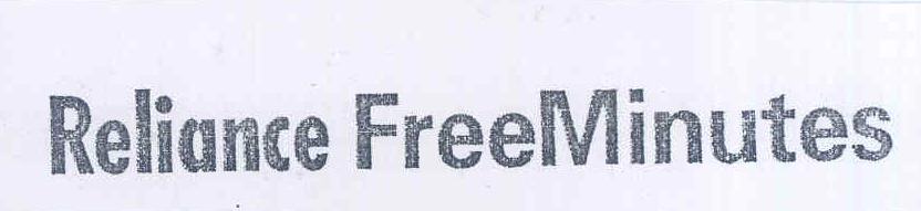 Reliance Free Minutes(label) Device mark 1423847 Trademark